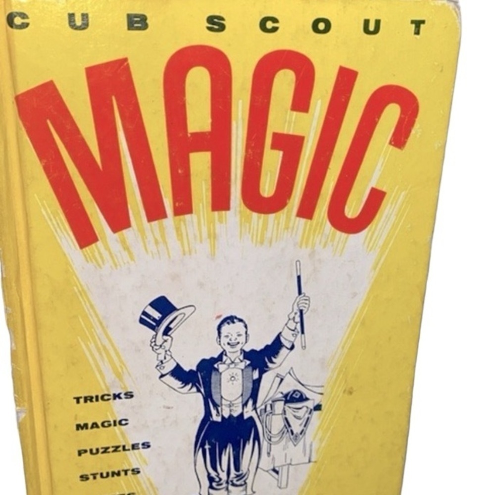 Cub Scout Magic vintage book